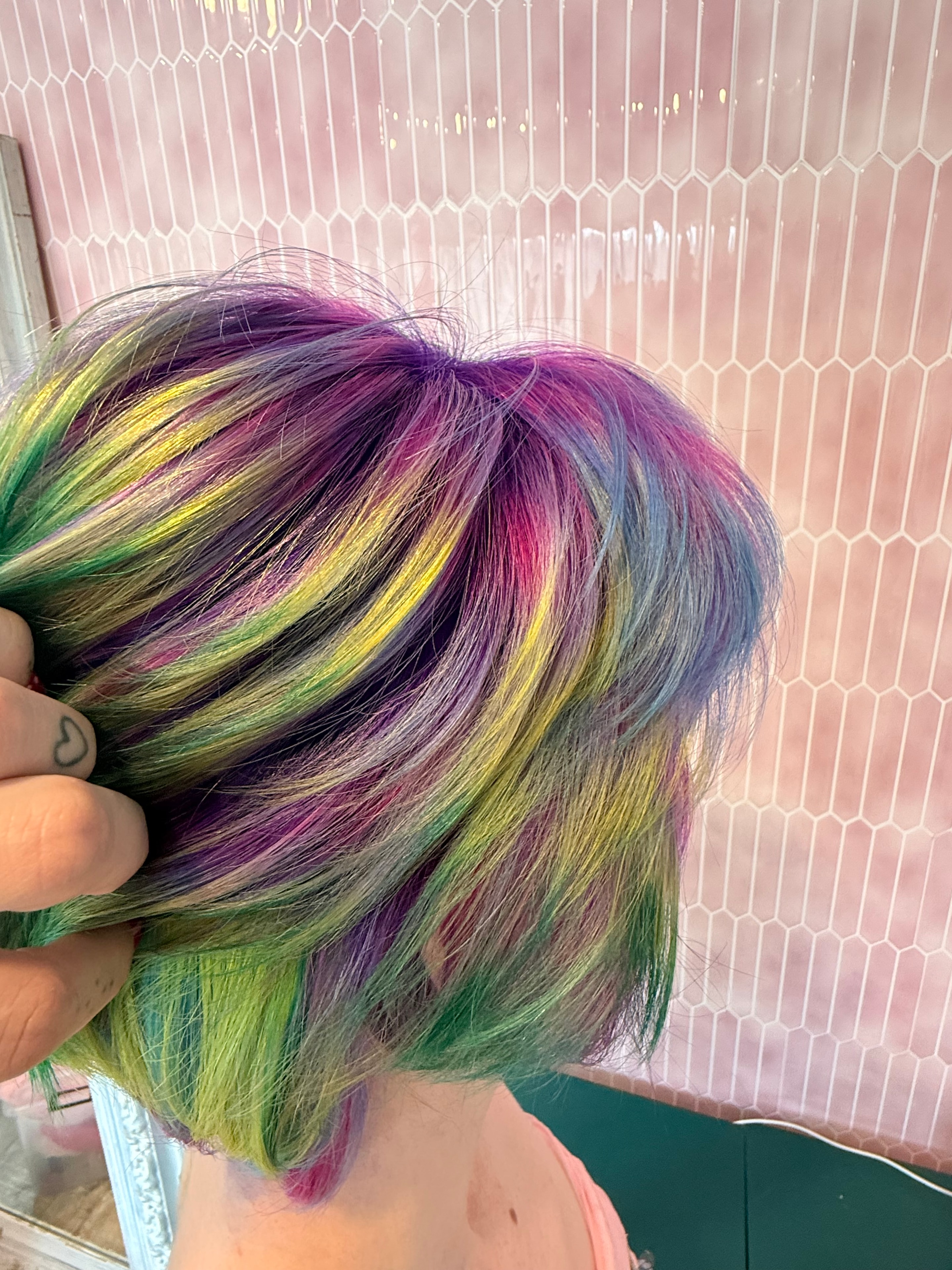 Rainbow colour