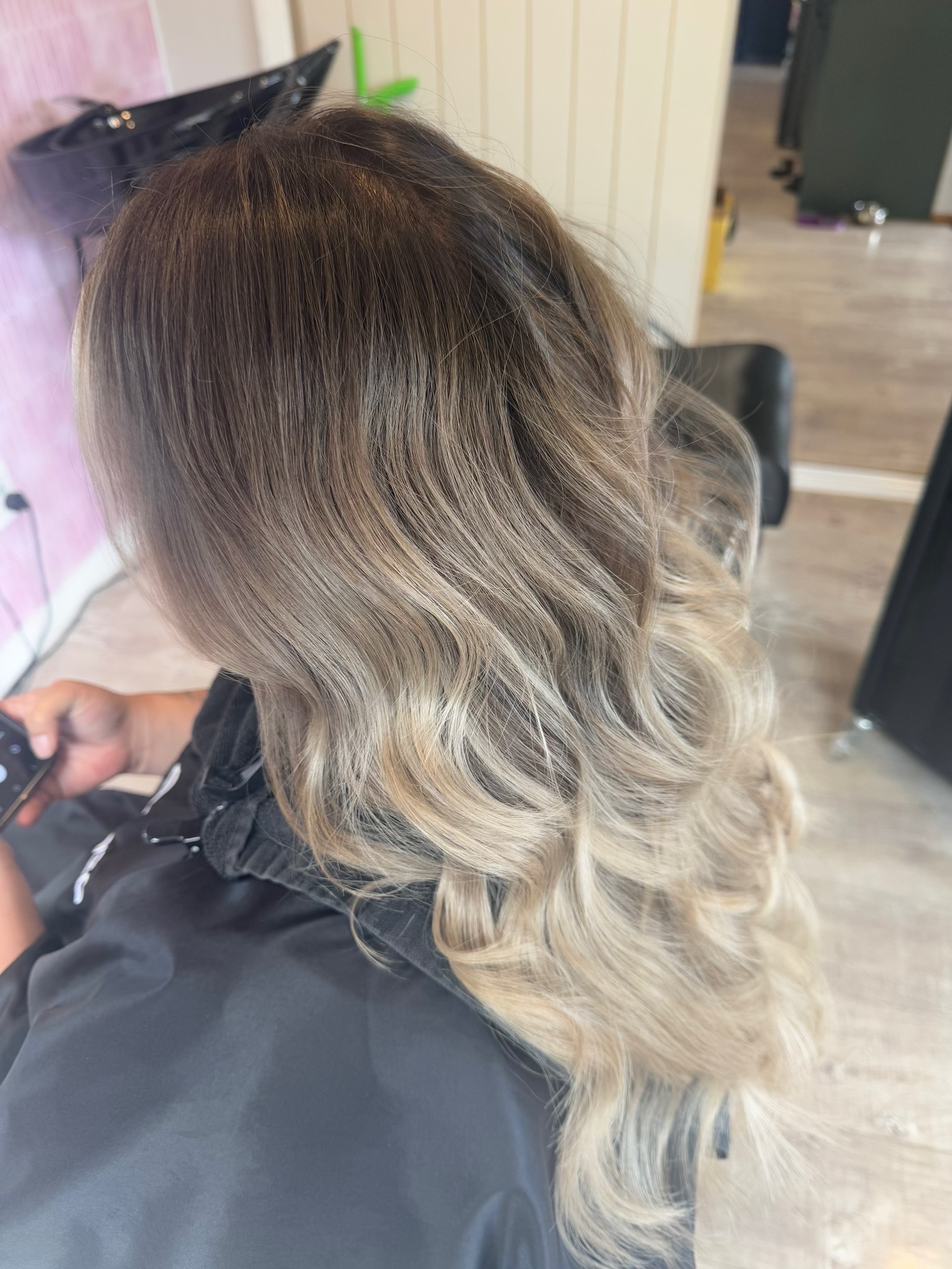 Ash balayage