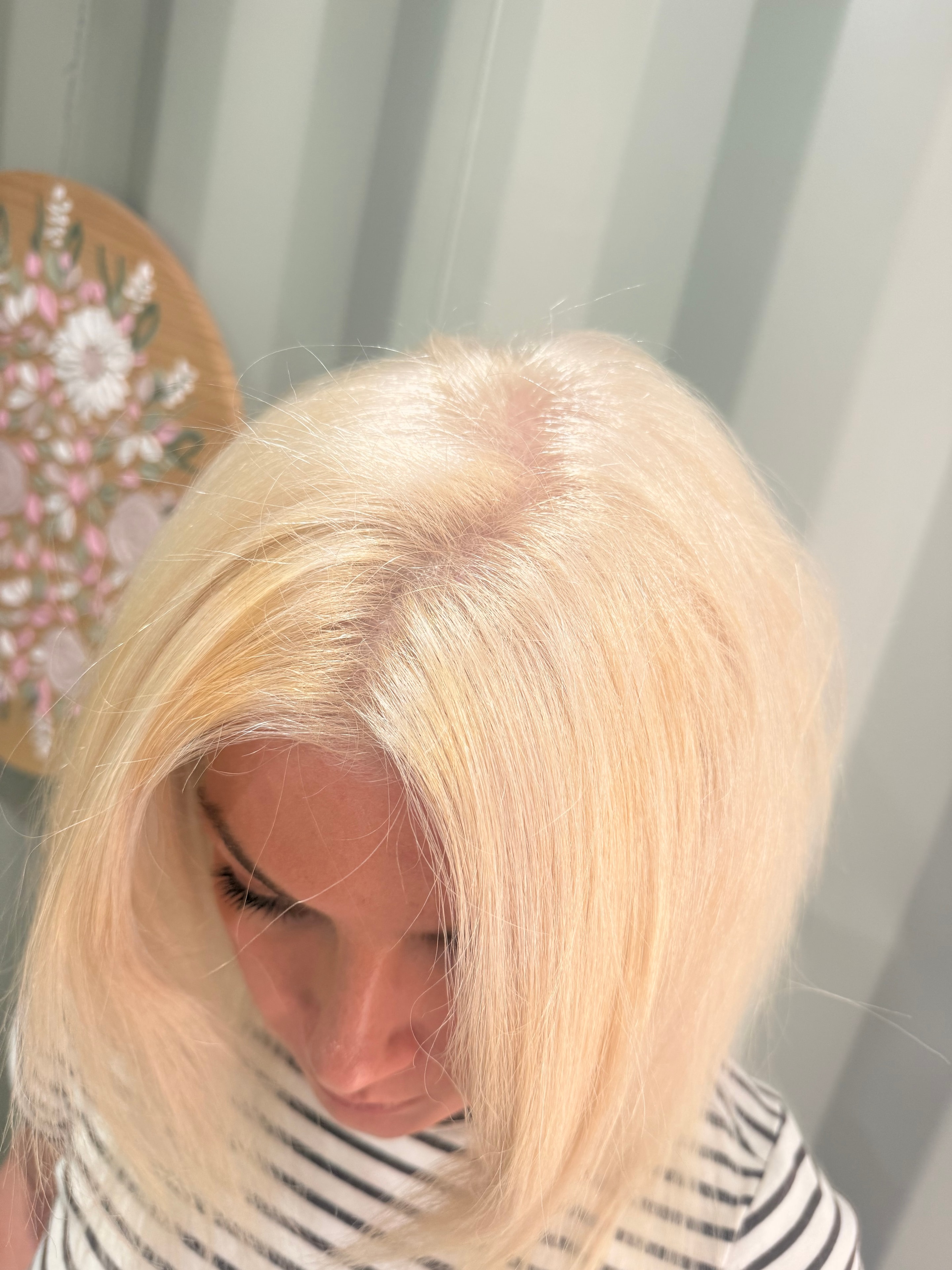 Platinum blonde